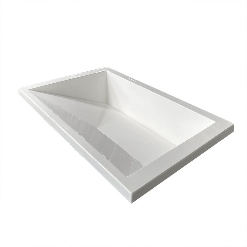 MarbleLite Undermount Ramp 13'' Matte Polymarble Rectangular